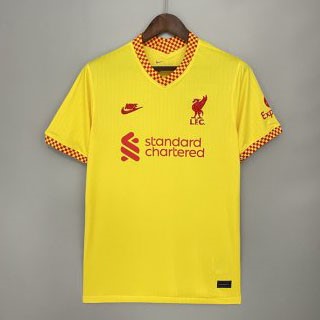 Camiseta Liverpool Replica Tercera Ropa 2021/22